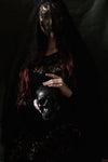 AB X CONJURER'S KITCHEN Dark Chocolate Skull - BLACK [used for photoshoot]-Anatomy Boutique-Anatomy Boutique