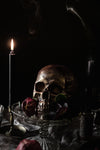 AB X CONJURER'S KITCHEN Dark Chocolate Skull - GOLD [used for photoshoot]-Anatomy Boutique-Anatomy Boutique