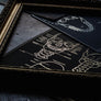 Foiled Anatomy Print - Skull-Anatomy Boutique-Anatomy Boutique