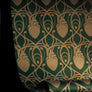 Cardiac Damask Wallpaper - Green & Gold-Anatomy Boutique-Anatomy Boutique