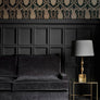 Cardiac Damask Wallpaper - Grey and Bronze-Anatomy Boutique-Anatomy Boutique
