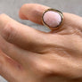 AB X IOANNA LIBERTA Pink Opal Brain Ring-Anatomy Boutique-Anatomy Boutique