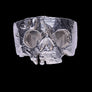 AB X IOANNA LIBERTA Skull Ring Silver-Anatomy Boutique-Anatomy Boutique