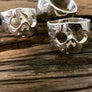AB X IOANNA LIBERTA Skull Ring Silver-Anatomy Boutique-Anatomy Boutique