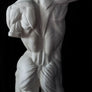 Vintage Anatomical plaster écorché sculpture-Anatomy Boutique-Anatomy Boutique
