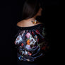 AB X EVI ANTONIO - Vanitas Satin Bomber Jacket-Anatomy Boutique-Anatomy Boutique