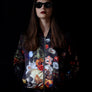 AB X EVI ANTONIO - Vanitas Satin Bomber Jacket-Anatomy Boutique-Anatomy Boutique