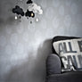 Anatomical Heart Wallpaper - Concrete and White-Anatomy Boutique-Anatomy Boutique
