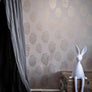 Anatomical Heart Wallpaper - Plaster and Gold-Anatomy Boutique-Anatomy Boutique