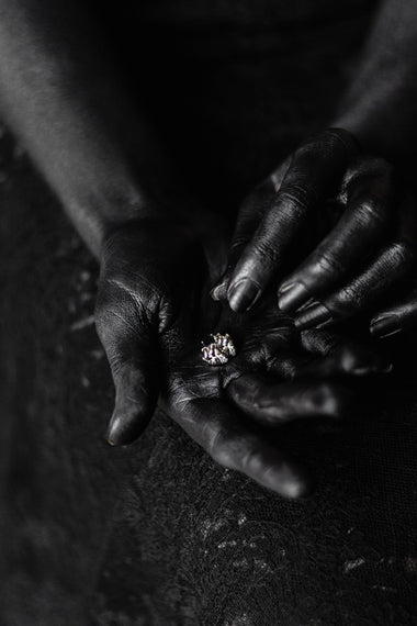 AB X CADENCE LONDON Tender Heart Earrings - SILVER-Anatomy Boutique-Anatomy Boutique