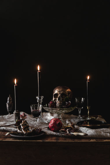 AB X CONJURER'S KITCHEN Dark Chocolate Skull - GOLD [used for photoshoot]-Anatomy Boutique-Anatomy Boutique