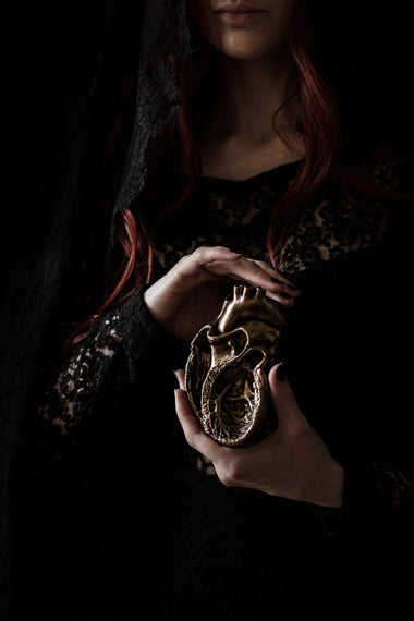 AB X CONJURER'S KITCHEN Dark Chocolate Heart [used for photoshoot]-Anatomy Boutique-Anatomy Boutique