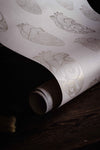 Anatomical Heart Wallpaper - Plaster and Gold-Anatomy Boutique-Anatomy Boutique