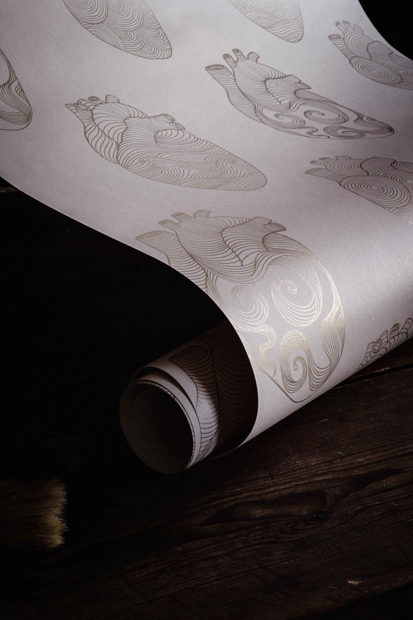 anatomy boutique wallpaper
