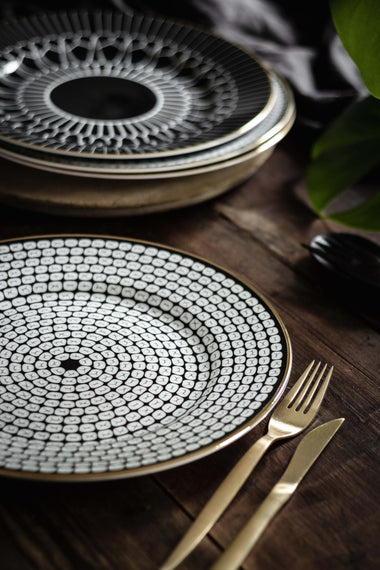 Anatomy of Digestion Teeth Dinner Plate-Anatomy Boutique-Anatomy Boutique