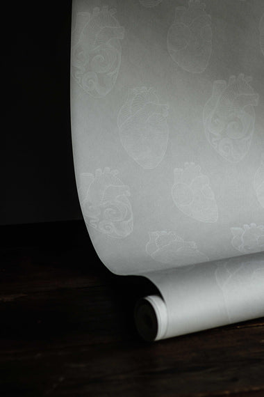 Heart Wallpaper Sample - Concrete-Anatomy Boutique-Anatomy Boutique