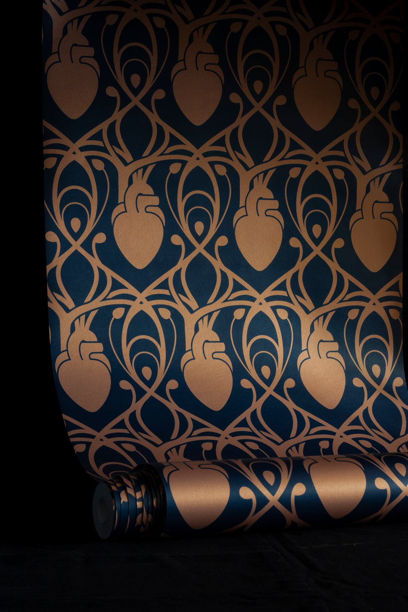 anatomy boutique wallpaper