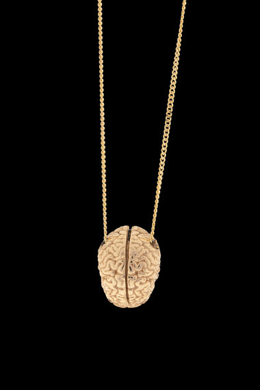 AB X IOANNA LIBERTA Tiny Brain Necklace-Anatomy Boutique-Anatomy Boutique