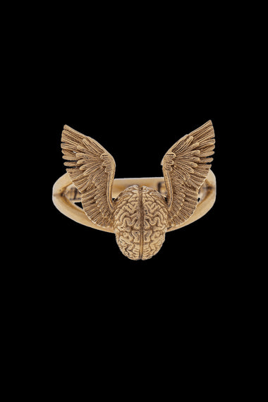 AB X IOANNA LIBERTA Flying Brain Ring-Anatomy Boutique-Anatomy Boutique