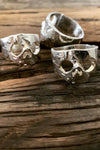 AB X IOANNA LIBERTA Skull Ring Silver-Anatomy Boutique-Anatomy Boutique