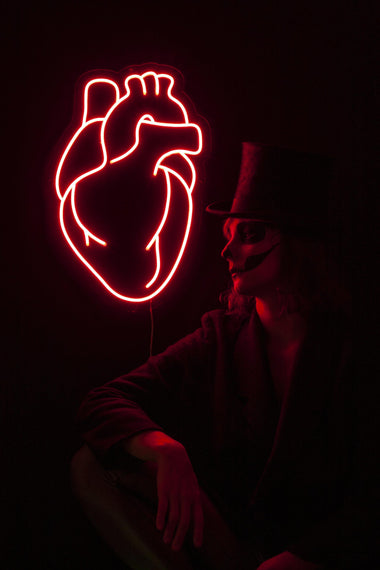 Neon Anatomical Heart-Anatomy Boutique-Anatomy Boutique