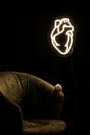 Anatomical LED Neon Warm White Heart-Anatomy Boutique-Anatomy Boutique